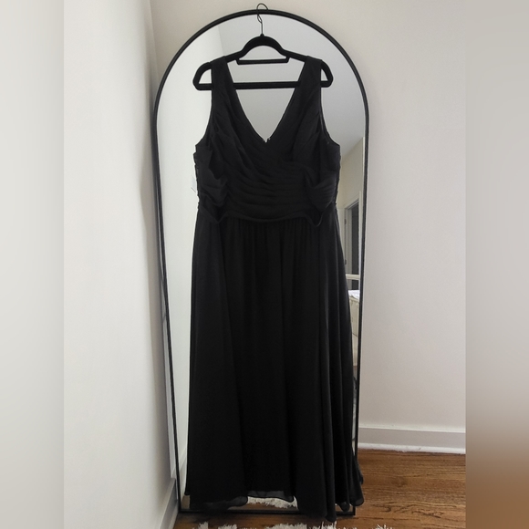 Black Brideside Blair Chiffon Formal Dress - Picture 1 of 6